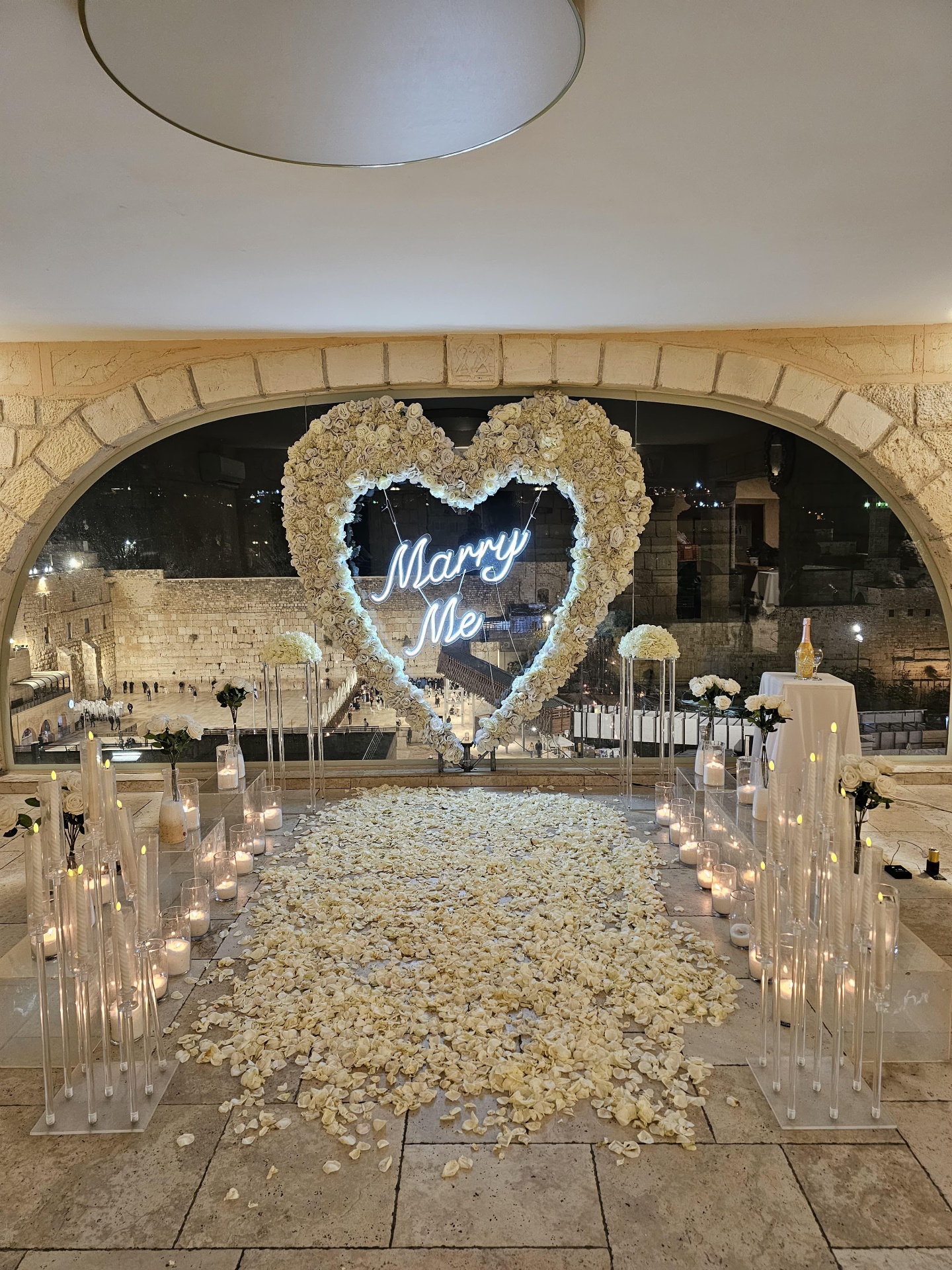 אולם לב שלום — הקומה הסגורה